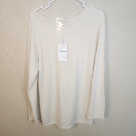 Tommy Bahama Serena Pineapple Intarsia Sweater Large NWT (5857) - Picture 4 of 7